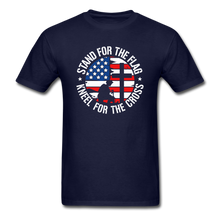Load image into Gallery viewer, Stand For The Flag T-Shirt - navy