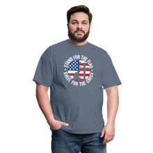 Load image into Gallery viewer, Stand For The Flag T-Shirt - denim