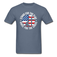 Load image into Gallery viewer, Stand For The Flag T-Shirt - denim