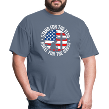 Load image into Gallery viewer, Stand For The Flag T-Shirt - denim