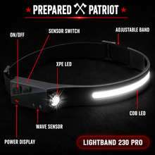 Load image into Gallery viewer, LightBand 230 Pro™️ - LED Headlamp

