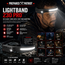 Load image into Gallery viewer, LightBand 230 Pro™️ - LED Headlamp
