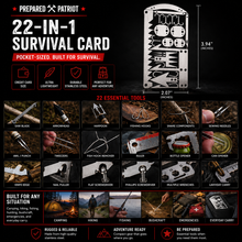 Load image into Gallery viewer, Survival Card
