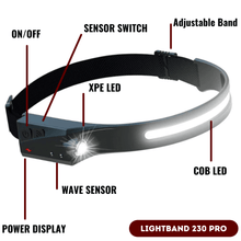 Load image into Gallery viewer, LightBand 230 Pro™️ - LED Headlamp (New)
