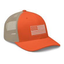 Load image into Gallery viewer, American Flag Trucker Cap
