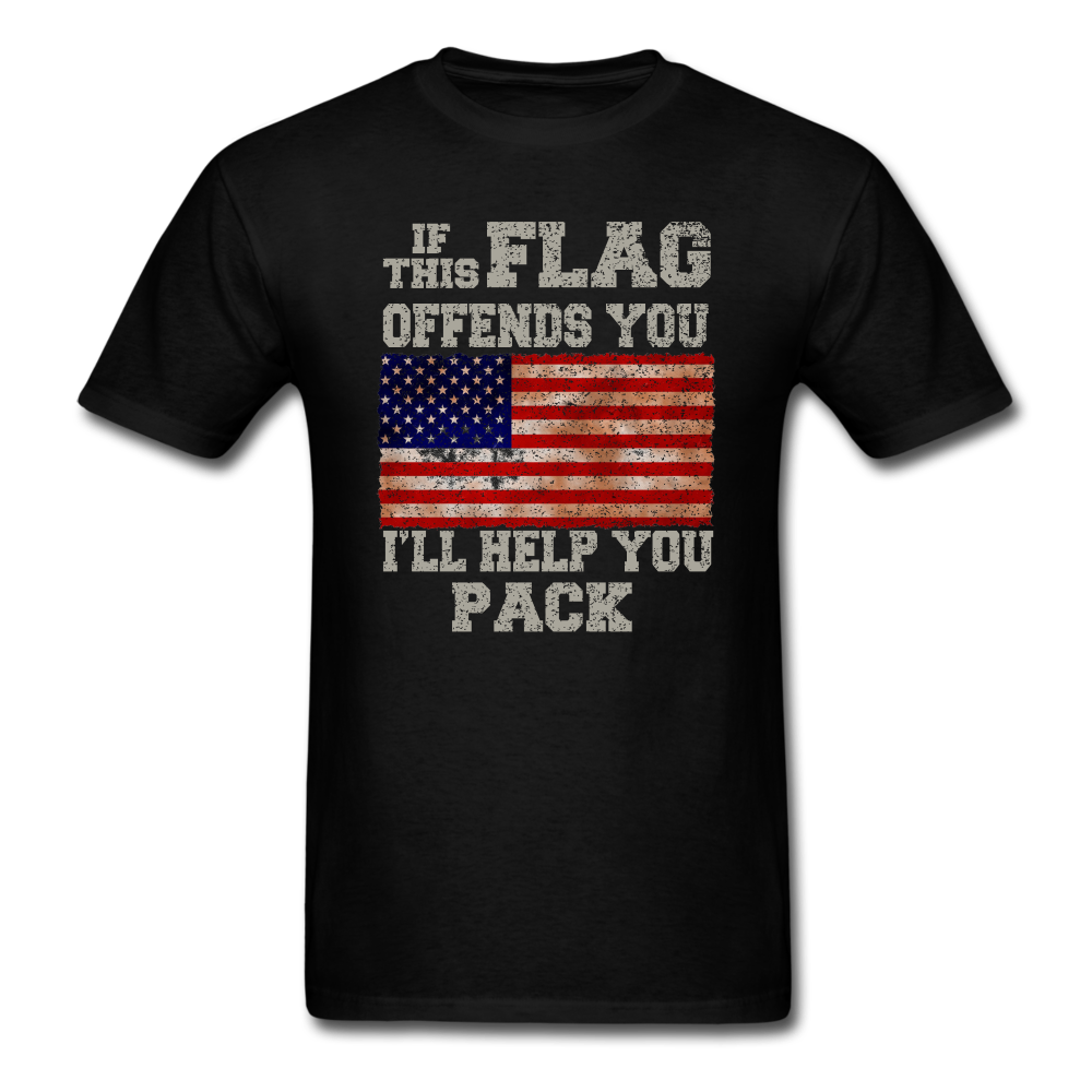 Help You Pack T-Shirt - black