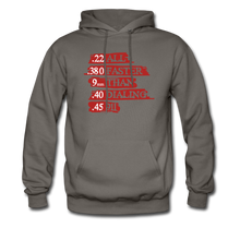 Load image into Gallery viewer, .45 Hoodie - asphalt gray
