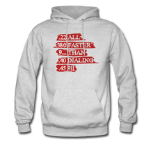Load image into Gallery viewer, .45 Hoodie - ash 

