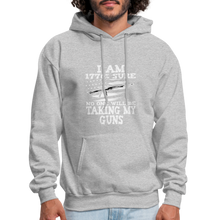 Load image into Gallery viewer, No One Will Be Taking My Guns Hoodie - heather gray
