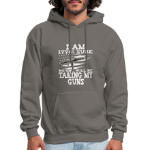 Load image into Gallery viewer, No One Will Be Taking My Guns Hoodie - asphalt gray
