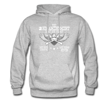 Load image into Gallery viewer, 2nd Amendment Hoodie - heather gray

