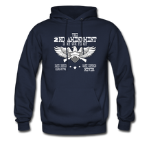 Load image into Gallery viewer, 2nd Amendment Hoodie - navy

