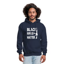 Load image into Gallery viewer, Black Rifles Matter Hoodie - navy
