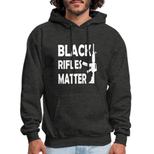 Load image into Gallery viewer, Black Rifles Matter Hoodie - charcoal grey
