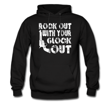 Load image into Gallery viewer, Rock Out With Your Glock Out Hoodie - black
