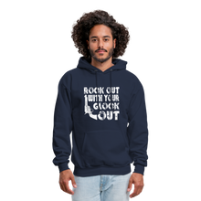 Load image into Gallery viewer, Rock Out With Your Glock Out Hoodie - navy

