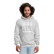 Load image into Gallery viewer, The Right Of The People Shall Not Be Infringed Hoodie - ash 

