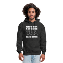 Load image into Gallery viewer, The Right Of The People Shall Not Be Infringed Hoodie - charcoal grey
