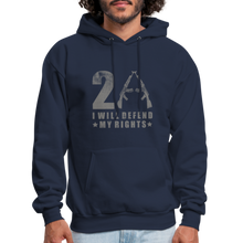 Load image into Gallery viewer, I Will Defend My Rights Hoodie - navy
