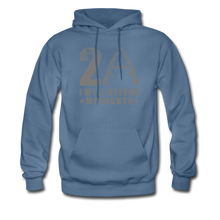 Load image into Gallery viewer, I Will Defend My Rights Hoodie - denim blue
