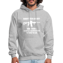 Load image into Gallery viewer, AR15 Hoodie - heather gray
