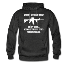 Load image into Gallery viewer, AR15 Hoodie - charcoal grey
