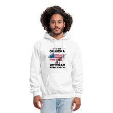 Load image into Gallery viewer, I&#39;m A Veteran Nothing Scares Me Hoodie - white
