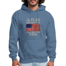 Load image into Gallery viewer, Help You Pack Hoodie - denim blue
