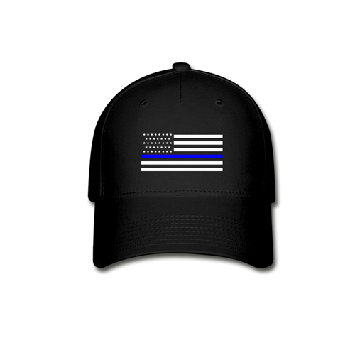 Thin Blue Line Cap - black
