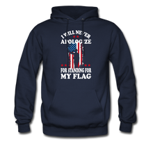 Load image into Gallery viewer, Never Apologize Hoodie - navy
