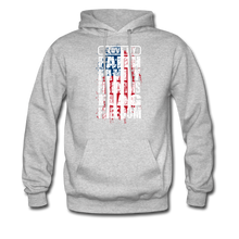 Load image into Gallery viewer, I Love My Flag Hoodie - heather gray
