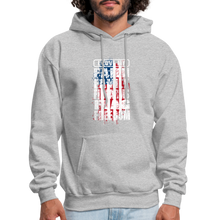 Load image into Gallery viewer, I Love My Flag Hoodie - heather gray
