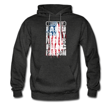 Load image into Gallery viewer, I Love My Flag Hoodie - charcoal grey
