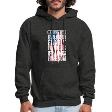 Load image into Gallery viewer, I Love My Flag Hoodie - charcoal grey
