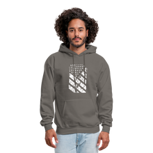 Load image into Gallery viewer, Graffiti Flag Hoodie - asphalt gray
