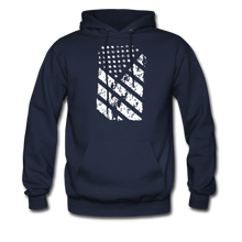 Load image into Gallery viewer, Graffiti Flag Hoodie - navy
