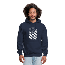 Load image into Gallery viewer, Graffiti Flag Hoodie - navy
