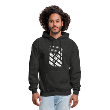 Load image into Gallery viewer, Graffiti Flag Hoodie - charcoal grey
