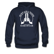 Load image into Gallery viewer, Give Peace A Chance Hoodie - navy
