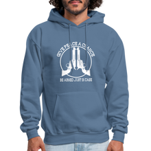 Load image into Gallery viewer, Give Peace A Chance Hoodie - denim blue
