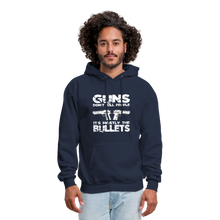 Load image into Gallery viewer, Guns Don&#39;t Kill People Hoodie - navy
