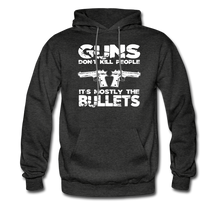 Load image into Gallery viewer, Guns Don&#39;t Kill People Hoodie - charcoal grey
