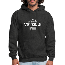 Load image into Gallery viewer, United States Veteran Hoodie - charcoal grey
