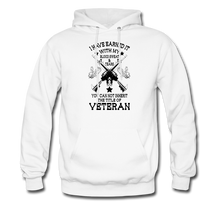 Load image into Gallery viewer, I Have Earned It With My Blood, Sweat &amp; Tears Hoodie - white
