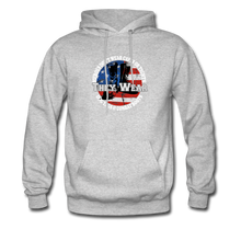 Load image into Gallery viewer, Heroes Don&#39;t Wear Capes Hoodie - heather gray
