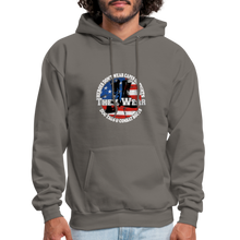 Load image into Gallery viewer, Heroes Don&#39;t Wear Capes Hoodie - asphalt gray
