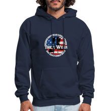 Load image into Gallery viewer, Heroes Don&#39;t Wear Capes Hoodie - navy
