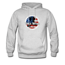Load image into Gallery viewer, Heroes Don&#39;t Wear Capes Hoodie - ash 
