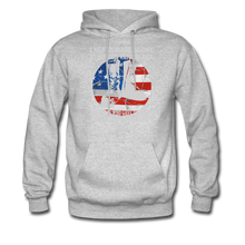 Load image into Gallery viewer, My Brothers Watch My Back Hoodie - heather gray
