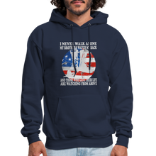 Load image into Gallery viewer, My Brothers Watch My Back Hoodie - navy
